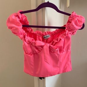 I.AM.GIA pink top